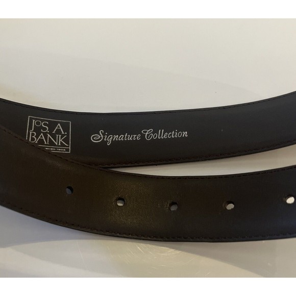 Jos. A. Bank Men’s Belt Italian Genuine Leather  Brown  Size 40 Dress Signature - Picture 6 of 10